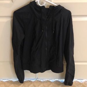 Lululemon Black Jacket with hood